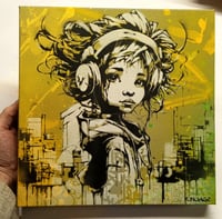 Image 1 of Génération des espoirs - portrait June [painting on canvas]