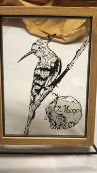 Image 3 of Bird Paper Cut - Huppe