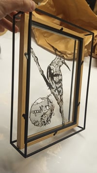 Image 2 of Bird Paper Cut - Huppe