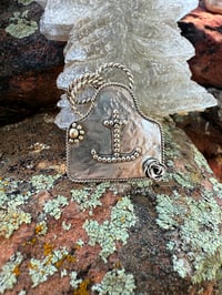 Image 1 of Custom Ear Tag Pendant 