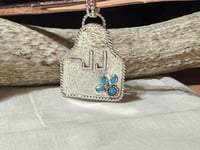 Image 4 of Custom Ear Tag Pendant 