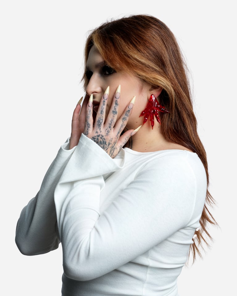 Paw Earring — NEW SIZE Image 2