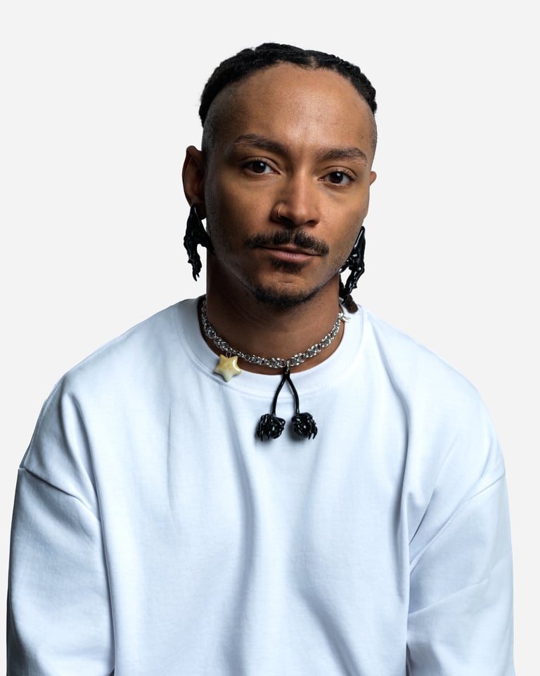 Black Cherry Necklace Image 3