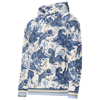 Image 3 of By TeamLUCCI™- "BLUE PORCELAIN TIGER" All Over Print Cotton Hoodie