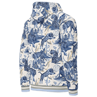 Image 4 of By TeamLUCCI™- "BLUE PORCELAIN TIGER" All Over Print Cotton Hoodie