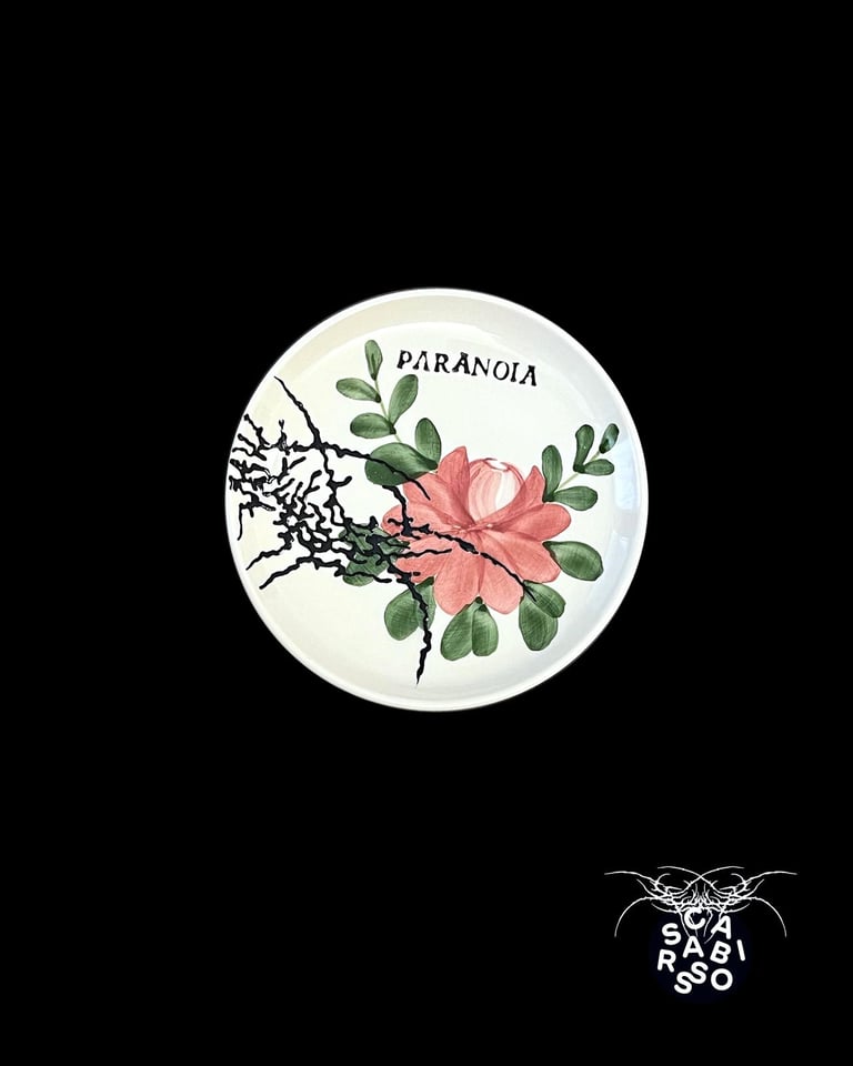 PARANOIA. LIMITED EDITION PLATE