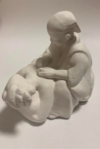 Image 3 of Paint It Yourself Japanese Hakata Shunga Erotica Statue 