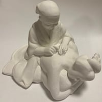 Image 1 of Paint It Yourself Japanese Hakata Shunga Erotica Statue 