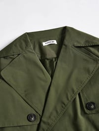 Image 8 of SKYNLYDRESS - Manteau trench-coat tendance à col cranté et double boutonnage, couleur unie