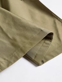 Image 5 of SKYNLYDRESS - Manteau trench-coat tendance à col cranté et double boutonnage, couleur unie