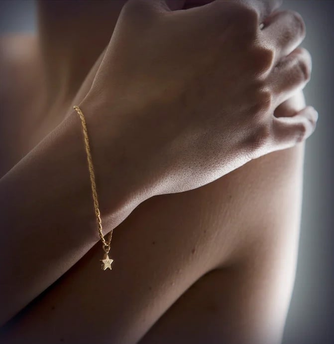 Image of Gourmette simple sans anneau Sunnywinter