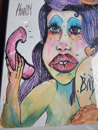 Image 2 of "Howdy baby" painting