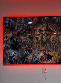 Image 2 of Marvel Universe Wall Art 24x42