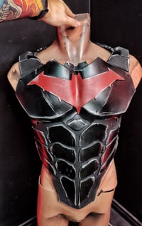 Image 2 of Red Hood chest template for cosplay DIY
