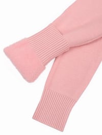 Image 3 of SKYNLYDRESS - Pull uni à col haut pour femmes, pull décontracté à manches longues 