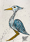 "Horris the Heron..." Steve McCracken Original Street Bird...