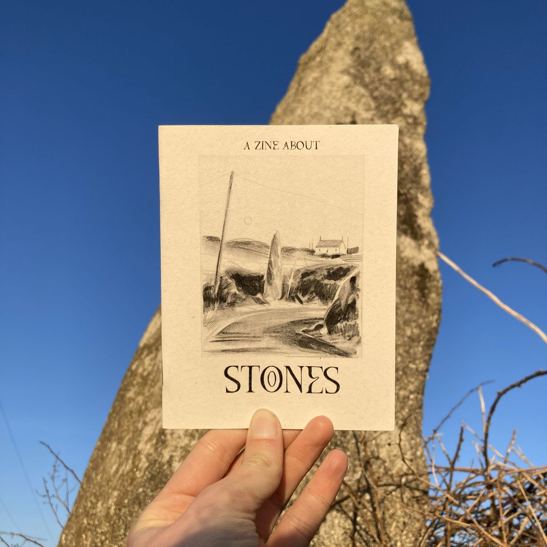 Image of A zine about stones