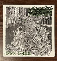 Image 1 of CONTAMINATED / FISTULA "Apex Chud / Nigromancer" 7" EP