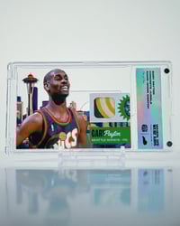 Gary Payton | Game-Worn Swatch: Seattle | One-of-One
