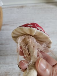Image 2 of Small Amanita christmas tree ornament 