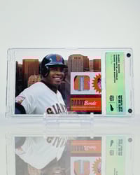 Barry Bonds | Game-Worn Swatch: San Francisco | One-of-One