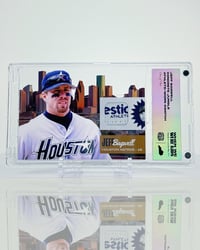 Jeff Bagwell | Game-Worn Swatch: Houston | One-of-One