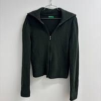 Image 1 of benetton wool zip up