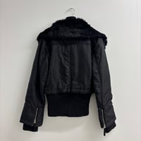 Image 2 of 00s rabbit fur jacket