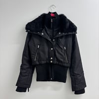 Image 1 of 00s rabbit fur jacket