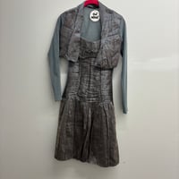 Image 1 of italian mesh dress + bolero