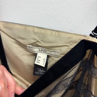 Image 4 of silk overlay tiered dress