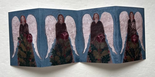 Image of A Choir of Angels Concertina Card