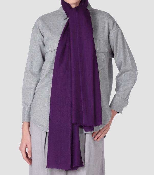 Image of Hand Spun and Hand Woven Cashmere Scarves- Classic and Oversized