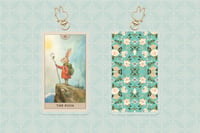 Image 2 of Rabbit Tarot Card Mini Keychain 🐰
