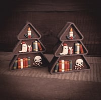 Image 3 of Christmas Tree Bookcase - Brown