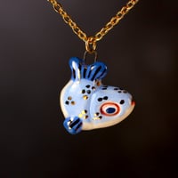 Blue Fish Necklace