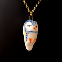 Stellar Barn Owl Necklace