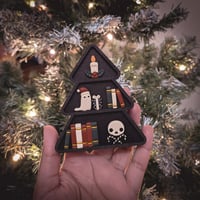 Image 2 of Christmas Tree Bookcase - Black