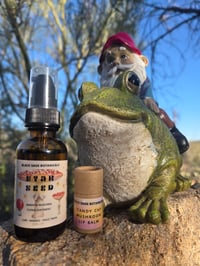 SEASONS GREETINGS CARE PACK • anointing oil 🍄 + 🍄‍🟫 lip balm