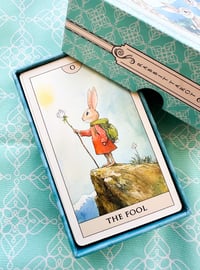 Image 4 of Rabbit Tarot Card x5