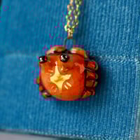 Stellar Red Crab Necklace