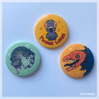 Image 1 of MORE BUTTON PINS 