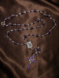 Image 1 of Iris Rosary Necklace