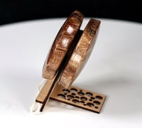 Image 2 of Maple Super Burl three-piece yo-yo, #2025-280