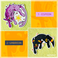 Image 2 of EEVEELUTION STICKERS