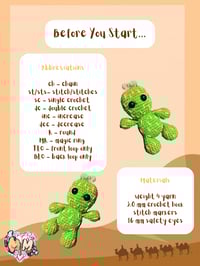 Image 4 of Pot Heads Plushie: “Lil Cac-Ti” Pattern 