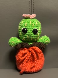 Image 2 of Pot Heads Plushie: “Lil Cac-Ti” Pattern 