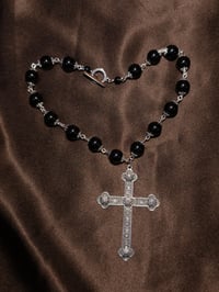 Image 1 of Crypt Choker Necklace Silver