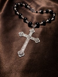 Image 3 of Crypt Choker Necklace Silver