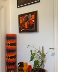 Image 5 of ‘Metaphysical Essence II’ acrylic painting on canvas Oak frame